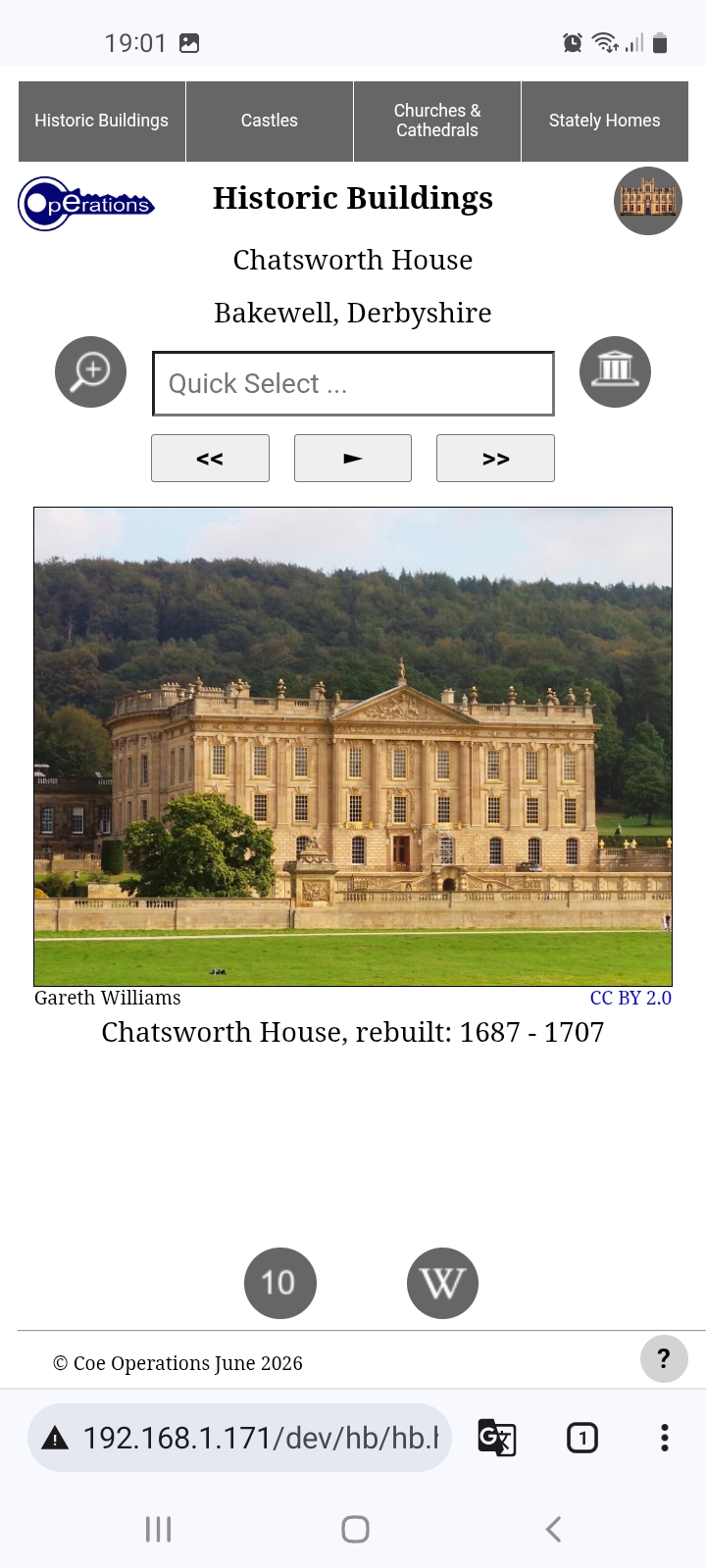 Historic Buildings Screenshot
