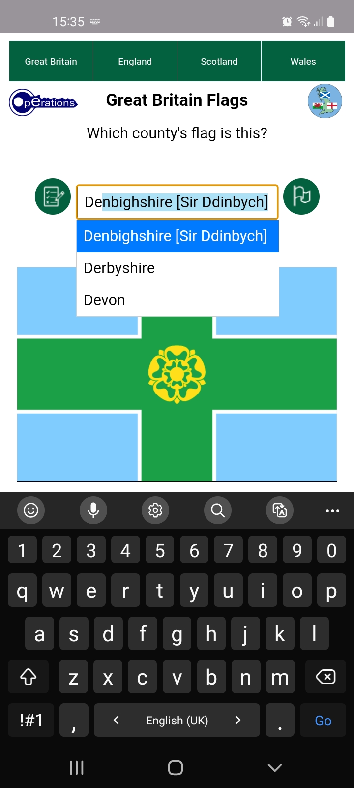 GB Counties Screenshot