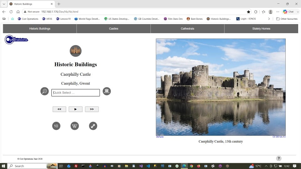 Historic Buildings Screenshot
